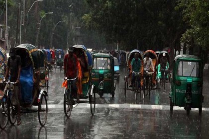 রাজধানীতে স্বস্তির বৃষ্টি