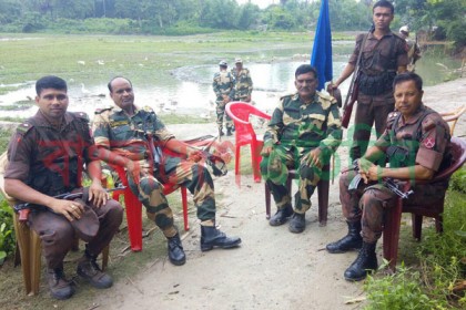 দামুড়হুদায় বিজিবি-বিএসএফ পতাকা বৈঠক অনুষ্ঠিত