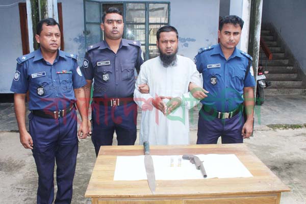 মৌলভীবাজারে অস্ত্রসহ হরকাতুল জিহাদ সদস্য আটক