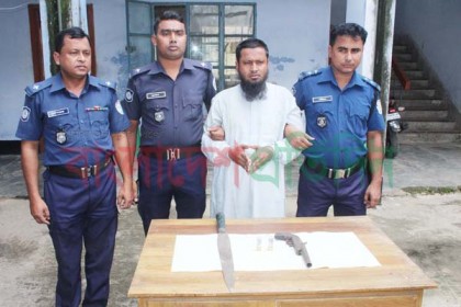মৌলভীবাজারে অস্ত্রসহ হরকাতুল জিহাদ সদস্য আটক
