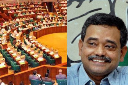 বাংলাদেশ সংসদে ভারতের রাষ্ট্রপতির ছেলে অভিজিৎ