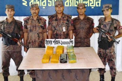 টেকনাফে সাড়ে ৪ কোটি টাকার ইয়াবা উদ্ধার
