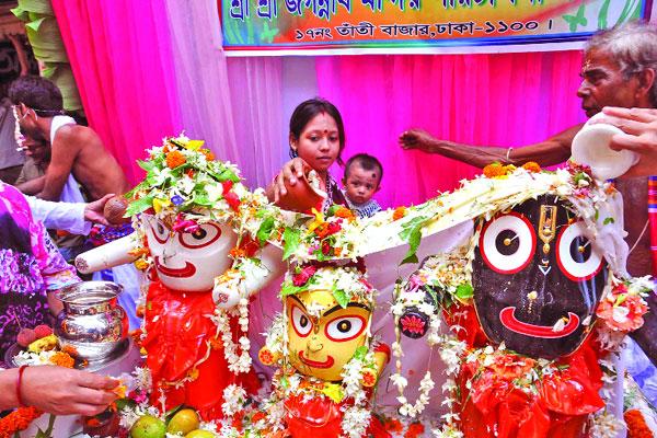 শ্রী শ্রী জগন্নাথ দেবের স্নানযাত্রা