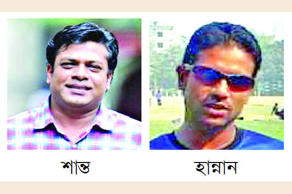 শান্ত ও হান্নান জুনিয়র নির্বাচক প্যানেলে