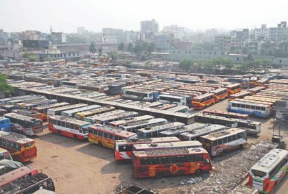 সায়েদাবাদ থেকে দূরপাল্লার বাস চলাচল বন্ধ