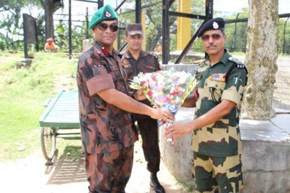 চুয়াডাঙ্গায় বিজিবি-বিএসএফ পতাকা বৈঠক অনুষ্ঠিত