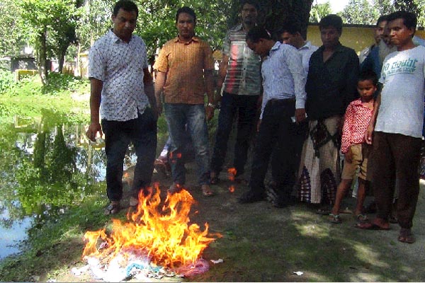 কারেন্ট জাল বিক্রি করায় বোদায় চারজনকে জরিমানা