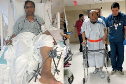 খোকার অবস্থার উন্নতি, হাসপাতালে বিএনপি নেতা সালাম