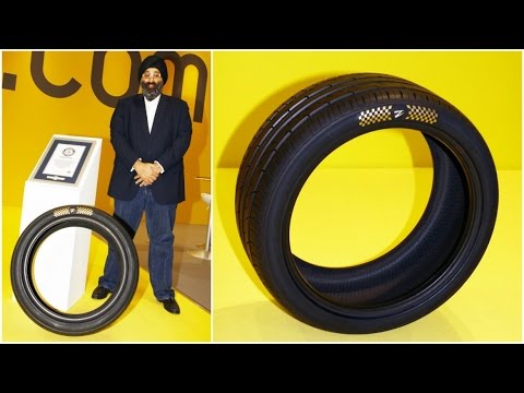 গিনেস রেকর্ড বুকে টায়ার!