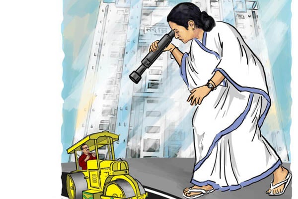 চোখের পাওয়ার বাড়াচ্ছেন মমতা!