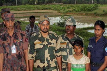 শিশু সুরমাকে ফেরত দিলো বিএসএফ