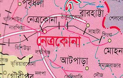 নেত্রকোনায় জলাবদ্ধতায় চরম দুর্ভোগে মানুষ, দেখার যেন কেউ নেই