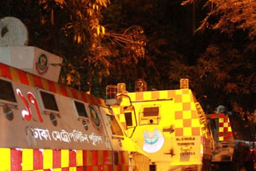 গুলশানে অভিযান শুরু