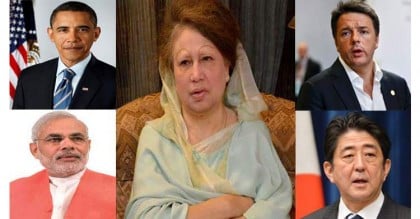 চার রাষ্ট্রপ্রধানকে খালেদা জিয়ার চিঠি