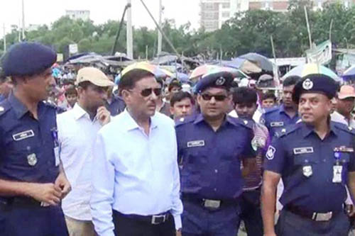 রাস্তার কাজের মান নিয়ে সড়কমন্ত্রীর অসন্তোষ
