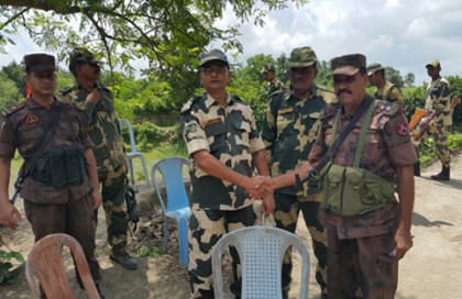 চুয়াডাঙ্গায় বিজিবি-বিএসএফ পতাকা বৈঠক অনুষ্ঠিত