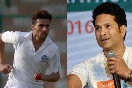 মোহাম্মদ আমিরের পাশে শচীন