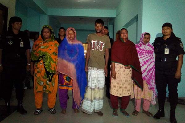 নারায়ণগঞ্জে অপহরণকারী চক্রের ৫ সদস্য গ্রেফতার