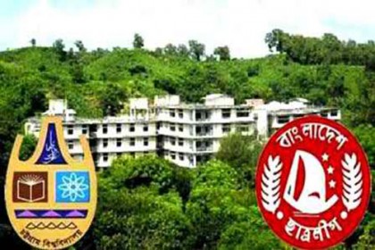 শাটল ও ডেমু ট্রেন বন্ধ, পুলিশ আহত     