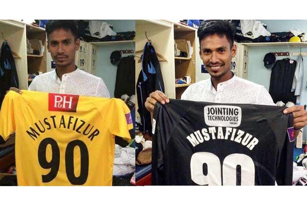 সাসেক্সের জার্সি হাতে মুস্তাফিজ