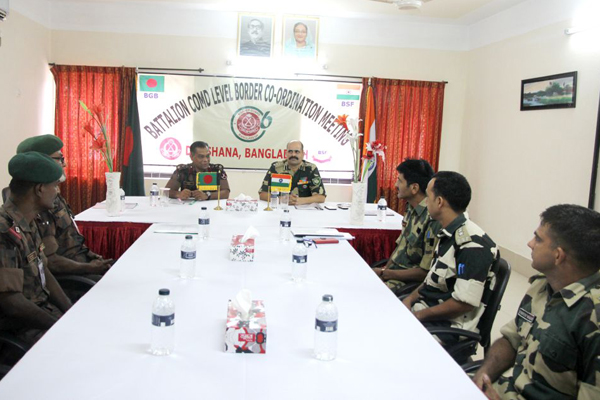 চুয়াডাঙ্গায় বিজিবি-বিএসএফ পতাকা বৈঠক অনুষ্ঠিত