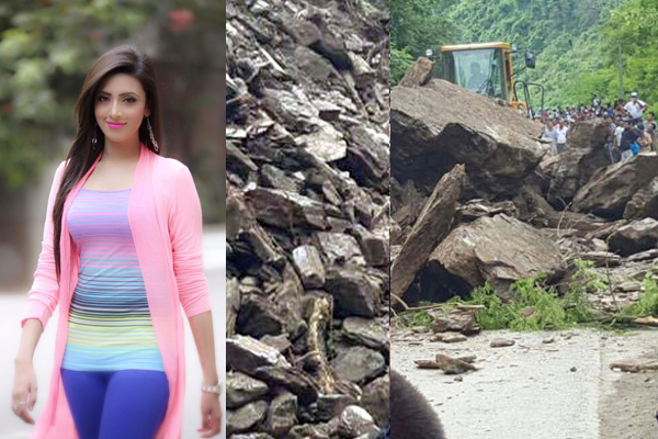 অল্পের জন্য প্রাণে বাঁচলেন মিম