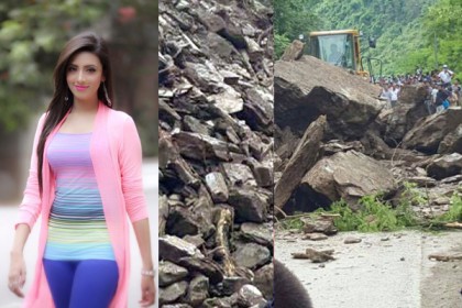 অল্পের জন্য প্রাণে বাঁচলেন মিম