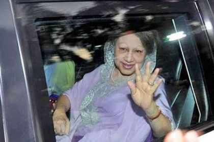 আদালতের পথে খালেদা