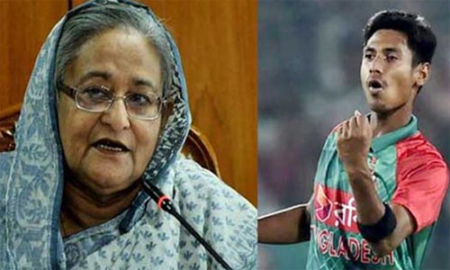 মোস্তাফিজের খোঁজ নিলেন প্রধানমন্ত্রী
