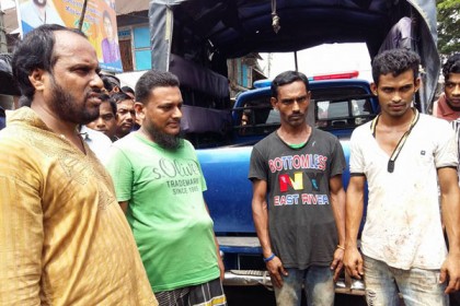 বরগুনায় মৃত মহিষের মাংস বিক্রির অপরাধে ৪ জনকে জরিমানা