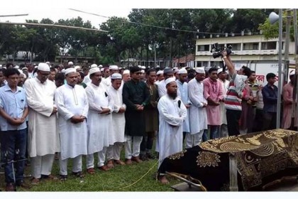 সাবেক প্রতিমন্ত্রী পটলের দাফন সম্পন্ন