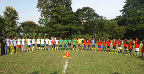লামায় বঙ্গবন্ধু গোল্ডকাপ ফুটবল টুর্নামেন্টের উদ্বোধন 