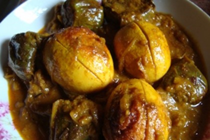 রেসিপি: ডিম-বেগুনের যুগলবন্দী