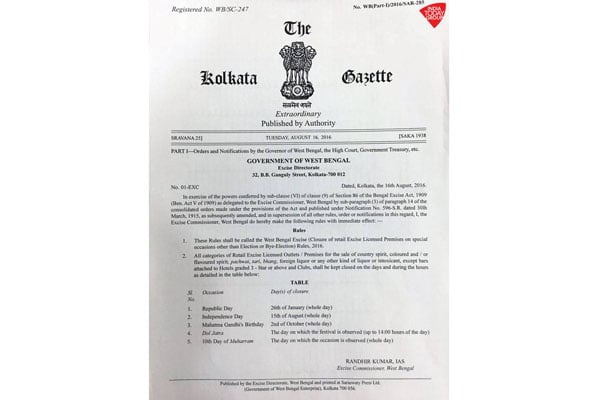 রাজ্যবাসীকে লাগামহীন মদ্যপানের ছাড়পত্র মমতার!
