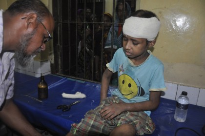 দিনাজপুরে নির্যাতনের শিকার শিশু উদ্ধার
