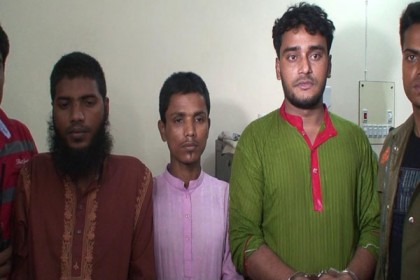 সিরাজগঞ্জে ৩ জেএমবি সদস্য আটক