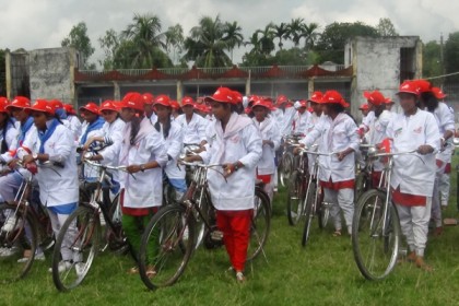পঞ্চগড়ে সাইকেল র‌্যালি অনুষ্ঠিত 