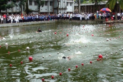 লক্ষ্মীপুরে প্রতিভাবান ২০ সাঁতারু বাছাই