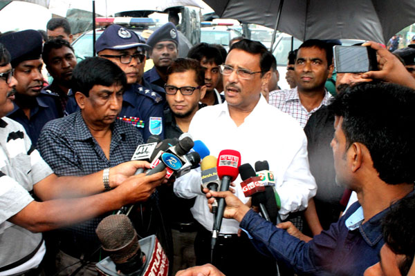 ঈদের নামাজে জঙ্গি হামলার আশঙ্কা অমূলক নয়: ওবায়দুল কাদের