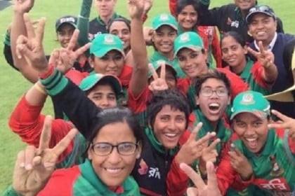 রুমানার হ্যাটট্রিকে সিরিজ জয় বাংলাদেশের