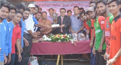 নোবিপ্রবিতে আন্তঃবিভাগ ক্রিকেট প্রতিযোগিতার উদ্ধোধন