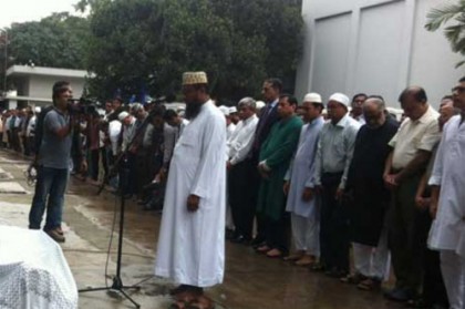 সৈয়দ শামসুল হকের প্রথম জানাজা অনুষ্ঠিত