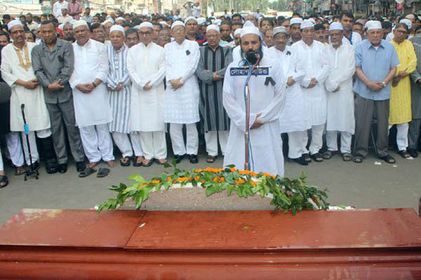 হান্নান শাহ’র তৃতীয় জানাজা সম্পন্ন