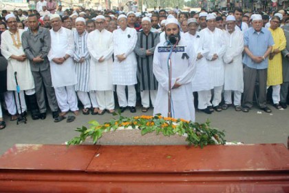 হান্নান শাহ’র তৃতীয় জানাজা সম্পন্ন