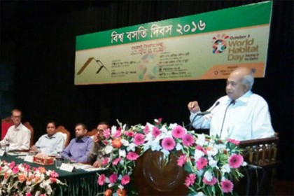 আবাসন খাতে ঋণ দেওয়ার পরামর্শ গৃহায়ণ মন্ত্রীর