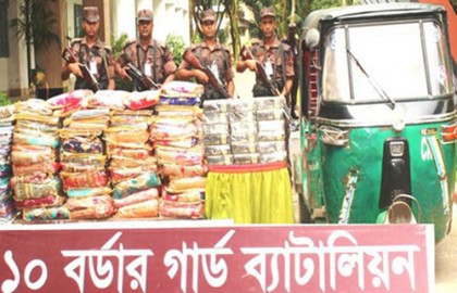 চৌদ্দগ্রামে অর্ধকোটি টাকা মূল্যের ভারতীয় মালামাল আটক