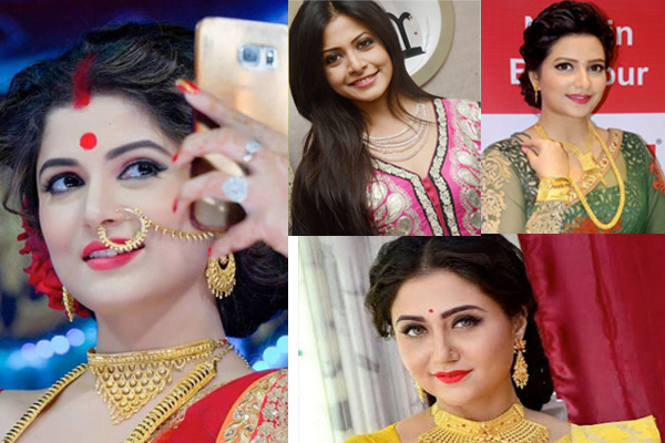মেকআপ ছাড়া যেমন দেখায় কলকাতার নায়িকাদের!