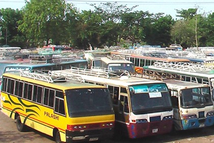মাগুরায় অনির্দিষ্টকালের পরিবহন ধর্মঘট