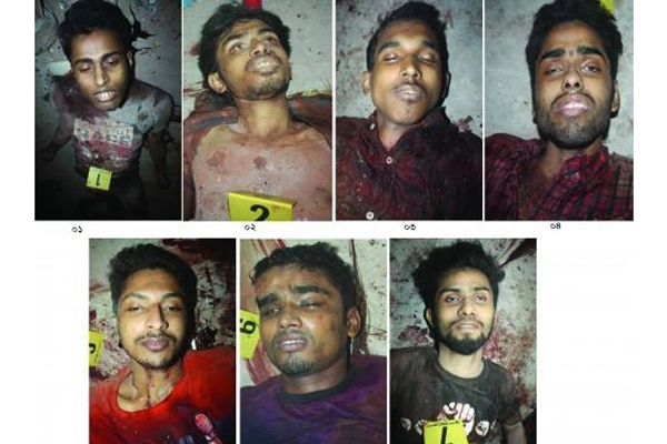 পরিচয় জানতে নিহত ৭ জঙ্গির ছবি প্রকাশ