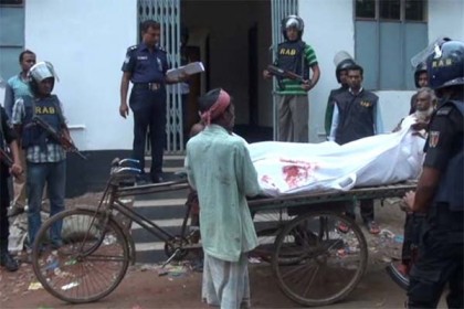 ময়নাতদন্ত শেষে ৯ 'জঙ্গি'র লাশ ঢাকা মেডিকেলে